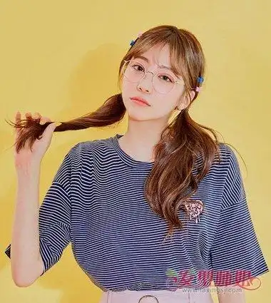 好扎发是不怕对比的 这样扎长发让你站在人生巅峰(2)_发型师姐