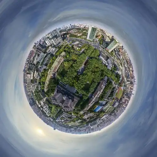 上海同济大学360°全景航拍 来自 shaohua zou | 天空之城