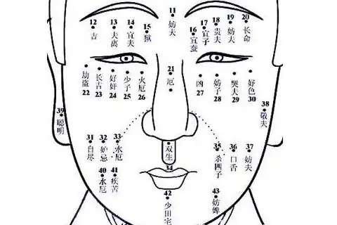分析女人下巴上长痣面相图