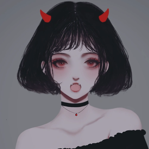 微信头像暗色系霸气拽姐御姐女生高冷动漫头像