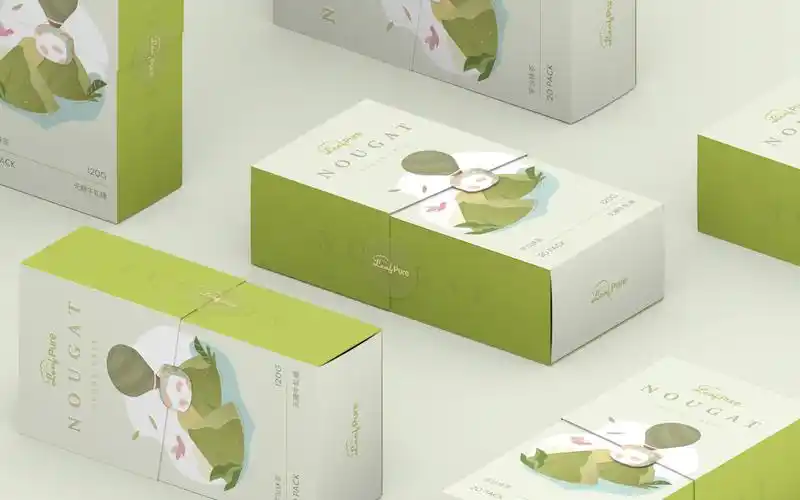 leafpure 无糖牛轧糖包装设计|平面|包装|焙客设计 - 原创作品 - 站酷