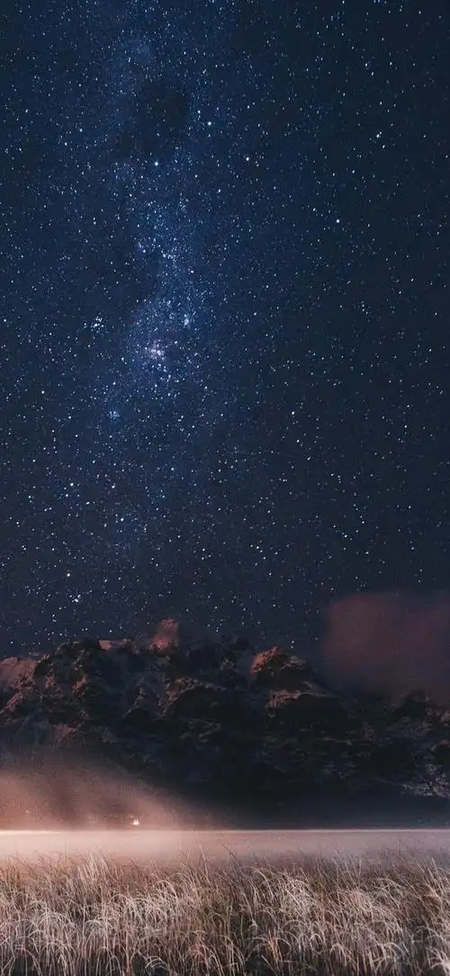 「木叶壁纸」389期:高清银河星空壁纸,仰望星空,无限思念涌来