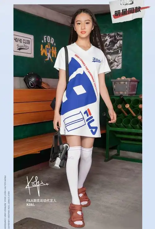 filafusion斐乐潮牌官方光希明星同款凉鞋夏魔术贴户外凉拖鞋黑色bk38