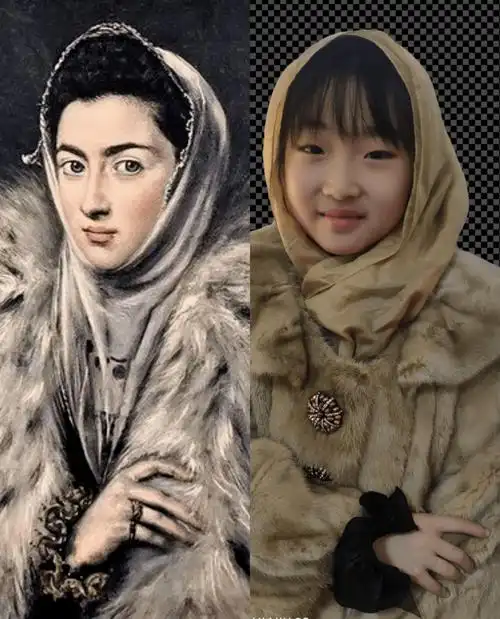 理解有难度;尤其是肖像画,画家常常通过微妙的人物表情,细微的动作