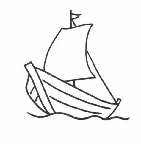 小船的简笔画小船的简笔画简单又漂亮
