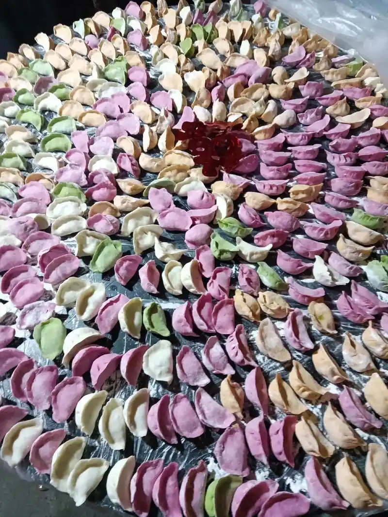 祝侄子新婚快乐,永结同心包彩色饺子#只有照片能记录这份珍贵  - 抖音