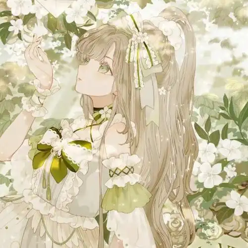 这个夏天头像get到了 好看又清新脱俗的头像 绿色心情