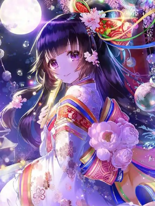 动漫头像壁纸和服系列