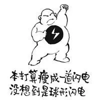 瘦成一道闪电头像 我要瘦带字头像【点击鼠标右键下载】