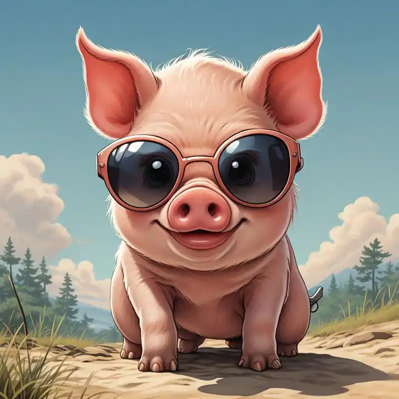 99超萌猪头像大放送95 亲们,是不是觉得小猪超级萌萌哒?