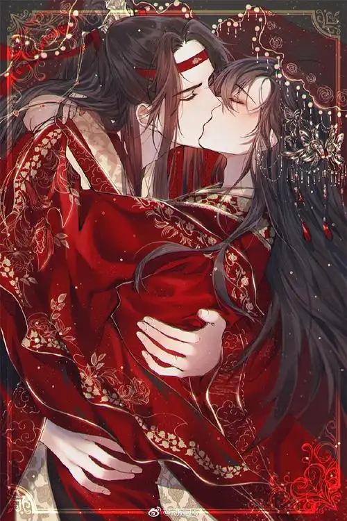 魔道祖师动画##魏无羡# 忘羡大婚之日爱了. 来自动漫风 - 微博