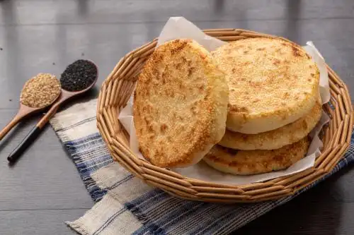 河南登封芝麻烧饼 小吃