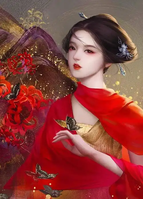 一些有关彼岸花的古风壁纸