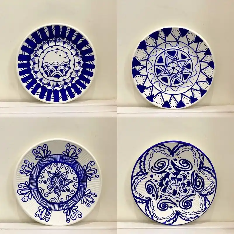 青花瓷盘子 青花瓷纹样