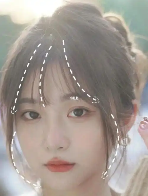 非常适合学生党圆脸女孩的一款法式刘海|||73