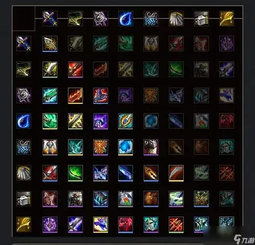 云顶之弈装备合成图鉴最新版本