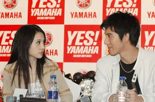 王力宏蔡依林携手代言 只谈音乐不谈感情