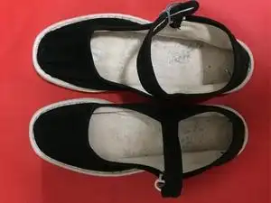 上海白边一带布鞋,双欧牌,经典珍藏,穿过的,穿过的,7成新