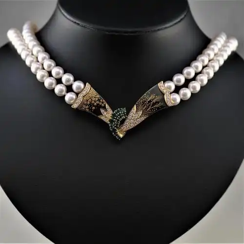 高奢御木本珍珠项链稀有款高奢珠宝