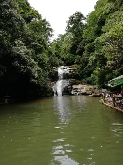 【美丽四川】系列图片之一百二十:雅安碧峰峡风景区大峡谷(左侧峡谷