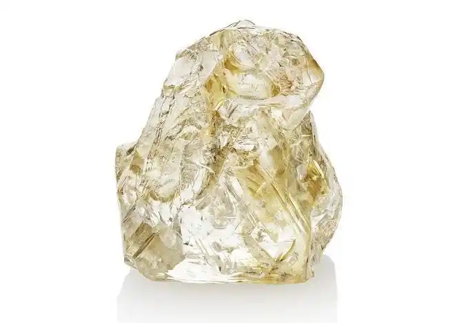 alrosa将一颗9186ct钻石原石命名为kyndykan