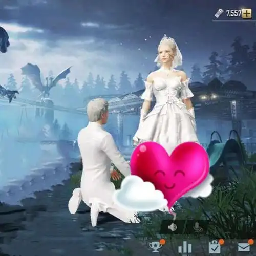 刺激战场国际服:千元买一款"婚纱",放在国服中却不一样?