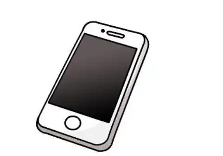 苹果手机卡通简笔画