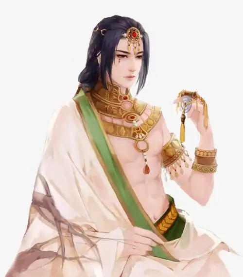 古装异国风情王子游戏立绘