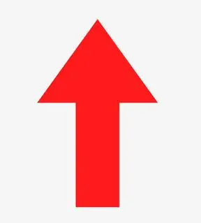 红色箭头指示png素材免抠图标元素