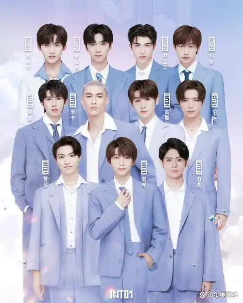 into1的成员来自中国,日本,美国和泰国