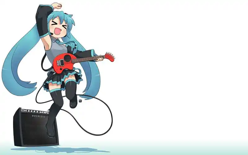 求荷初音,海初音,普通的初音未来q版萌图