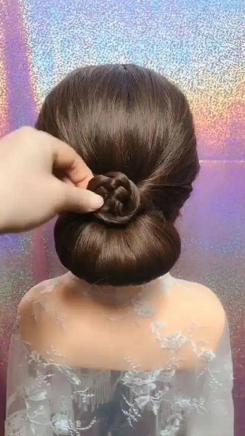 穿旗袍时这样编头发,让你美得不像话