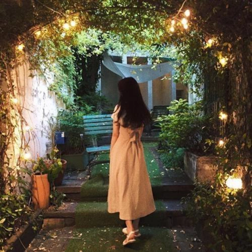 美女背影图片大全唯美 一个人着迷