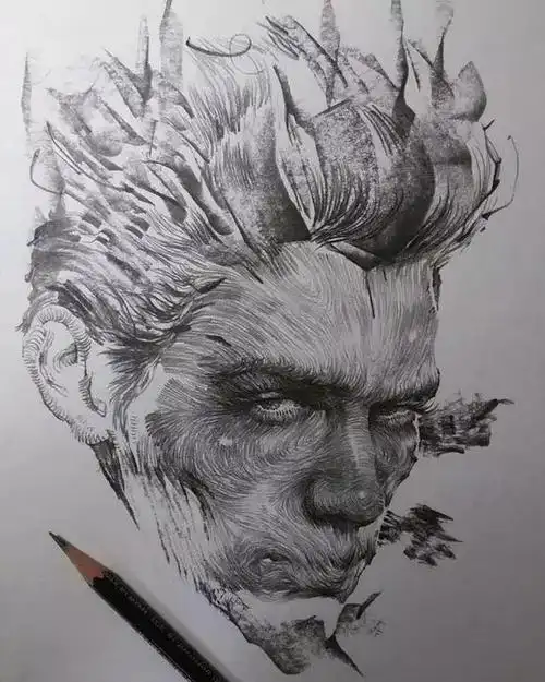 k绘画作品|勾勒|素描作品|艺术作品_网易订阅