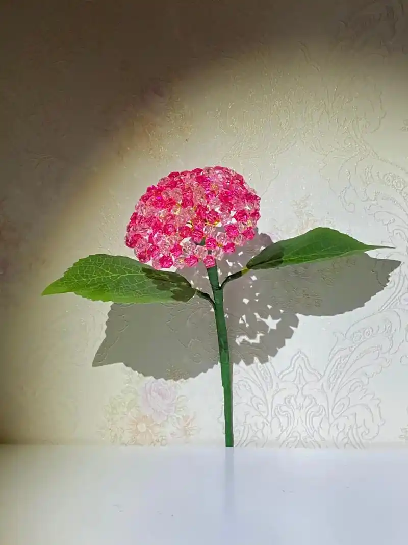 手工绣球花～ #手工diy #手工制作 #做手工我是认真的 - 抖音