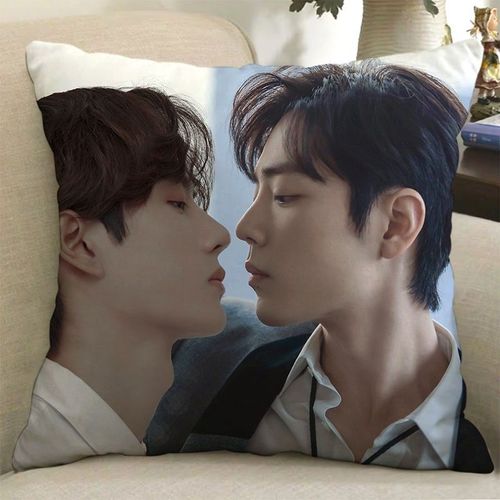 博君一肖周边抱枕定制应援礼物王一博肖战靠垫午睡沙发睡觉送人女
