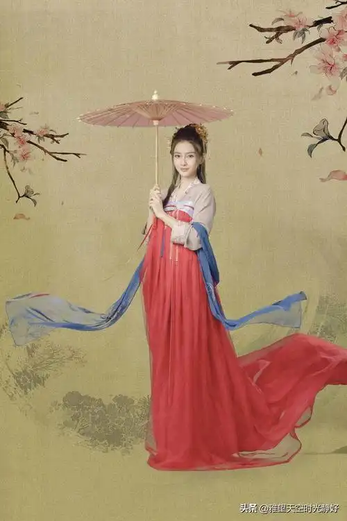 国风古装汉服秀(女明星汉服造型大赏)(66)