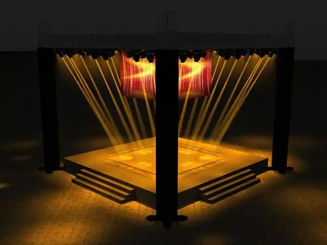 某方形舞台设计|空间|舞台美术|dgcc - 原创作品 - 站酷 (zcool)