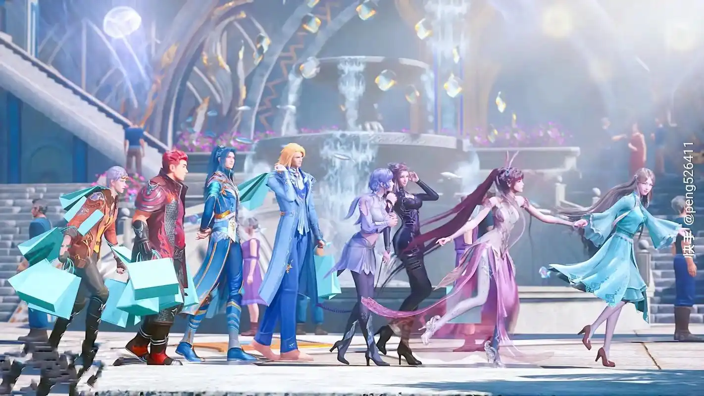 史莱克七怪合照.有谁都是斗罗粉,看看你还记得他们吗#史莱克七 - 抖音