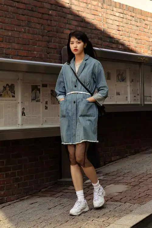 2019年4月春天首尔女装街头风格 #首尔街拍精选