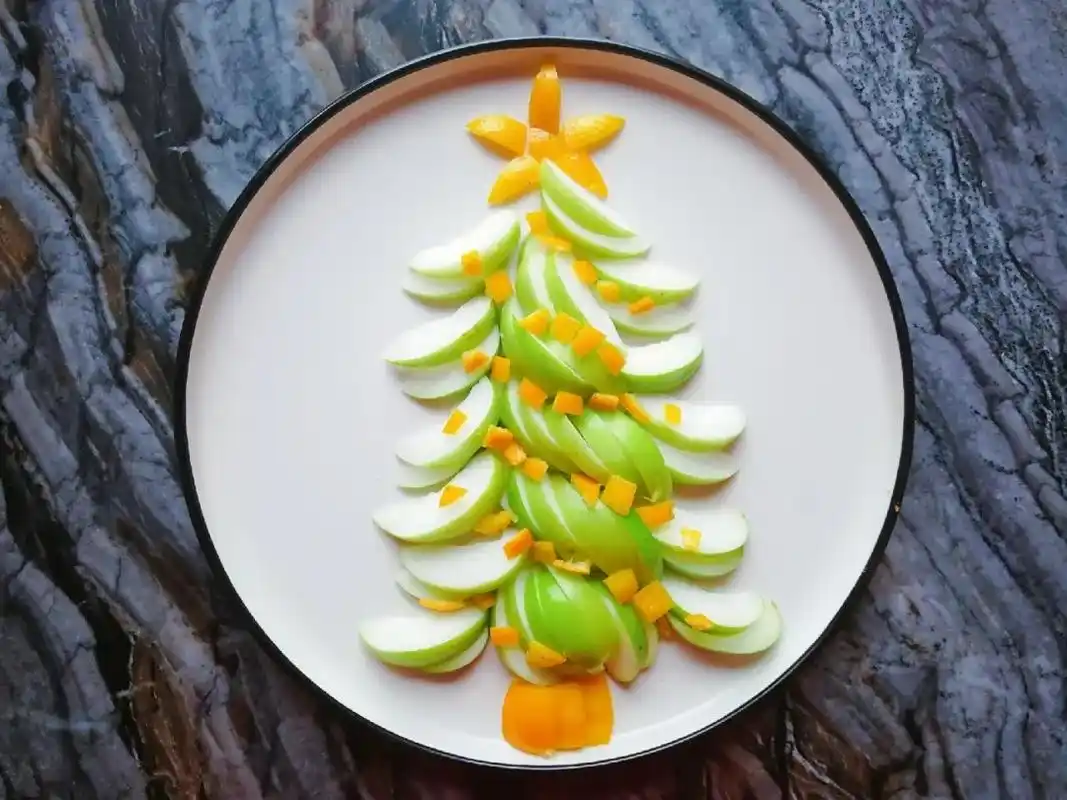 圣诞树拿来吃?这三款蔬菜沙拉,美到让你不忍心下口