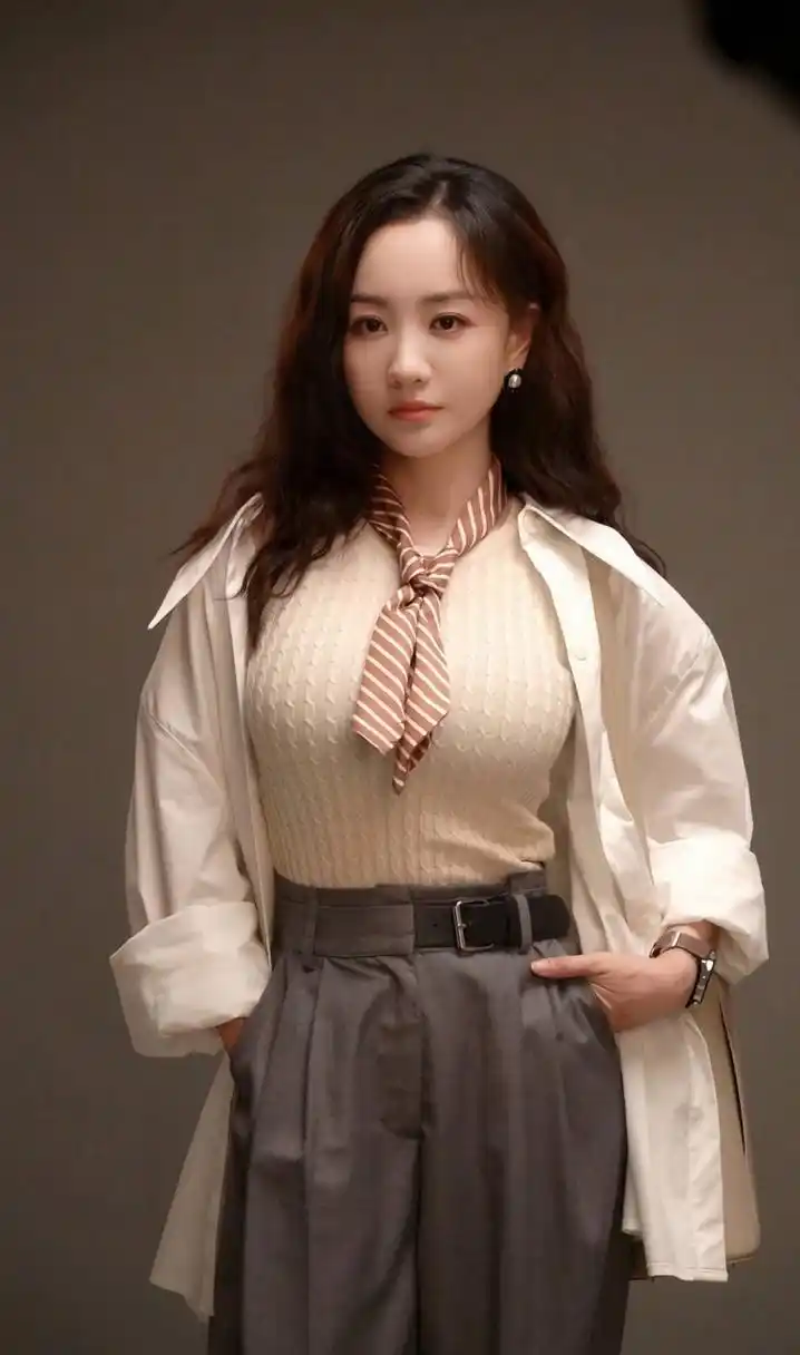 43岁女明星杨蓉过生日,圆润的身材加上白皙的皮肤,让杨蓉这个43岁的