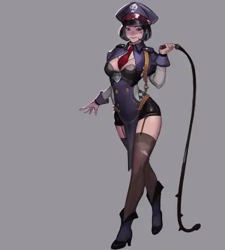 日韩风角色原画作品欣赏当萌妹子挥舞皮鞭会是什么体验