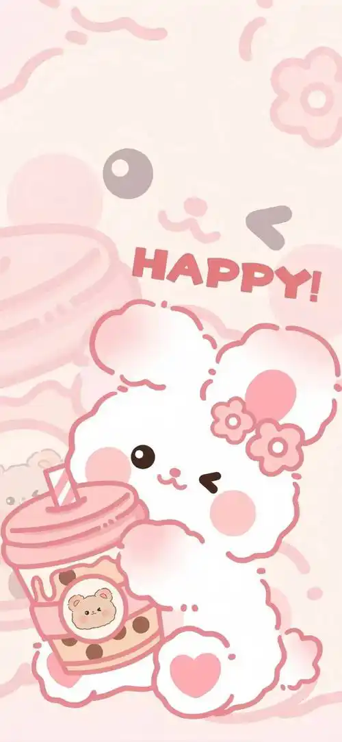 壁纸|少女心粉色系 锁屏壁纸