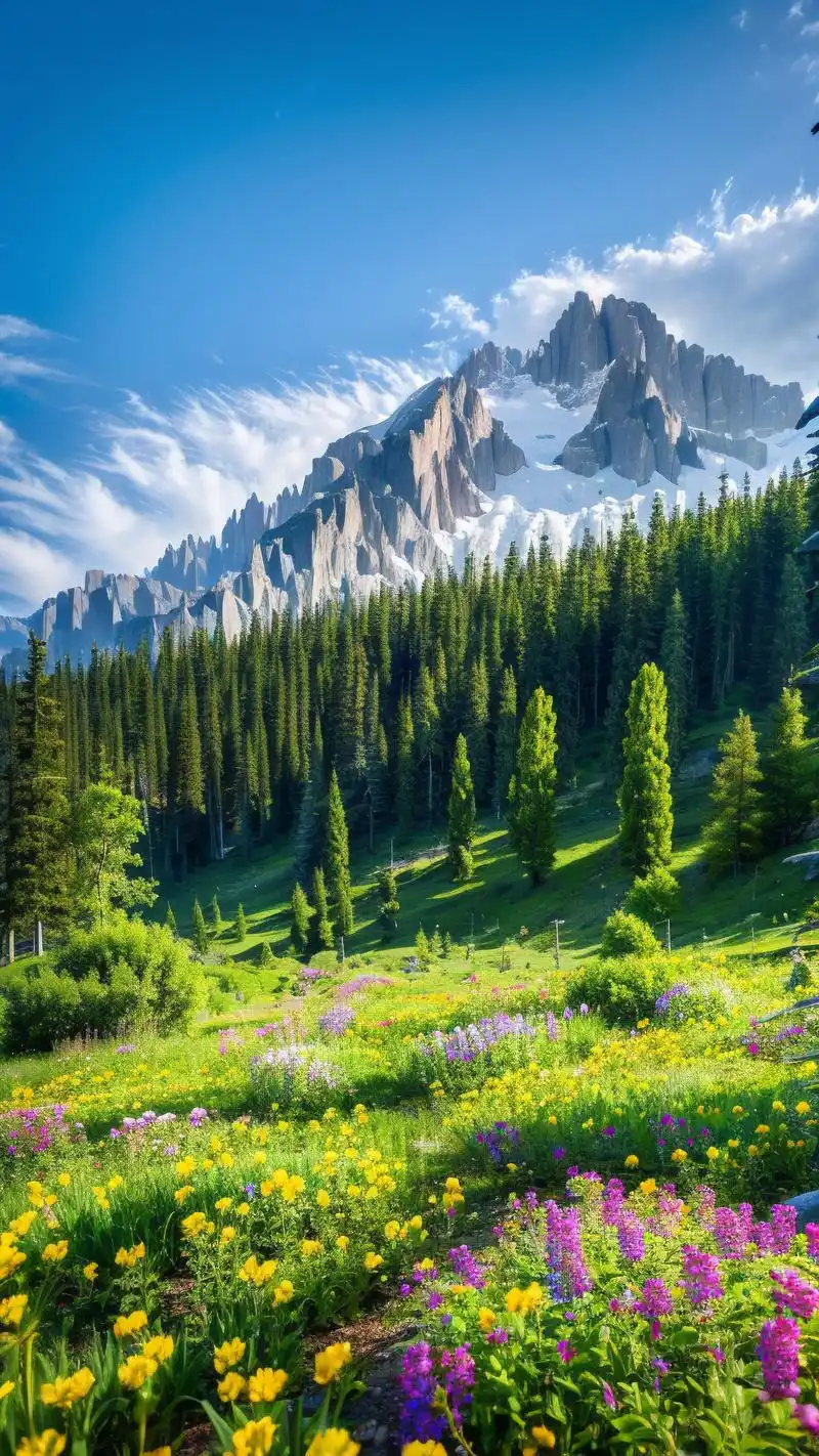 99绿色可爱森林壁纸大放送95