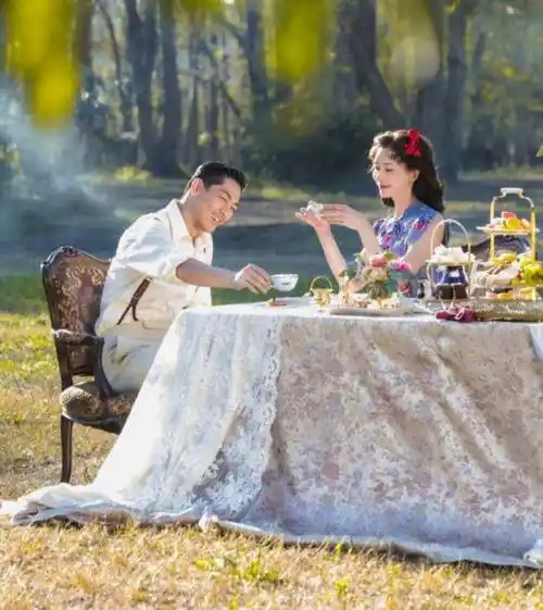 结婚两周年林志玲近照曝光,看这怼脸状态,你们信她有46岁吗?