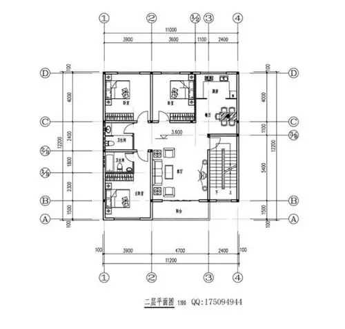 求农村房屋设计图10x12平面图两层半或三层都可以