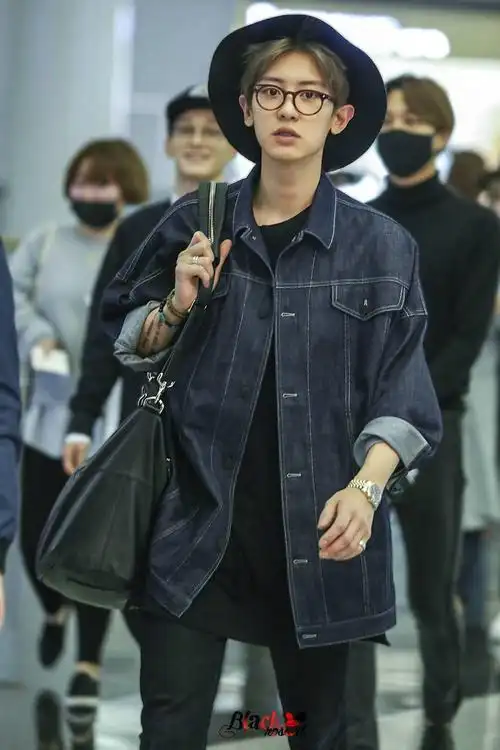 朴灿烈 灿烈 机场 150320