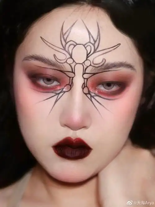 今日妆容##创意妆容