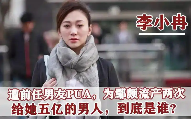 李小冉狗血情史:孙东海砍鄢颇20刀,那个给他5亿的男人又是谁?
